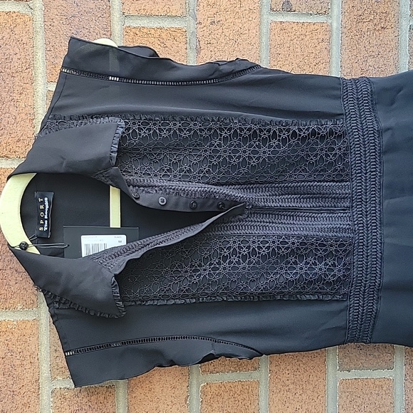 The Kooples Black Mini Dress - Picture 4 of 9